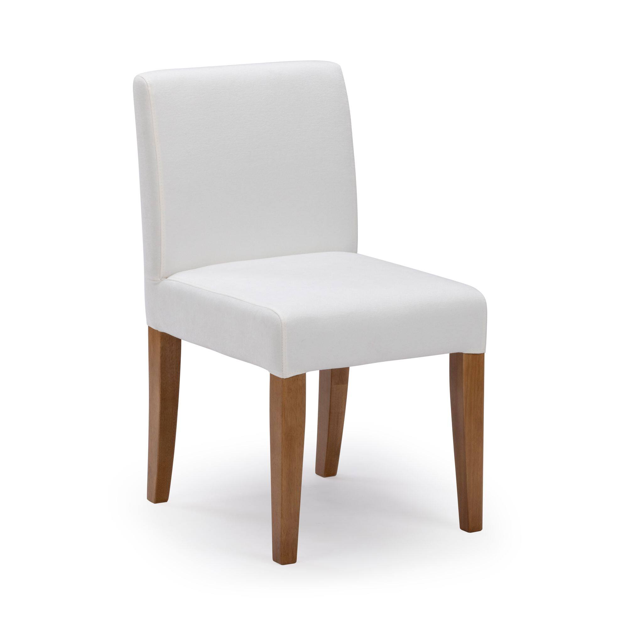 Alt View 6. Plank+Beam - Chesnee Dining Chair with Short Slipcover, Bone MB2405-01 (2 Pack) - Bone.