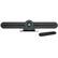 Front. Delton - Delton C75 4K PTZ Video Bar Webcam with Mic & Speakers, Black - Black.