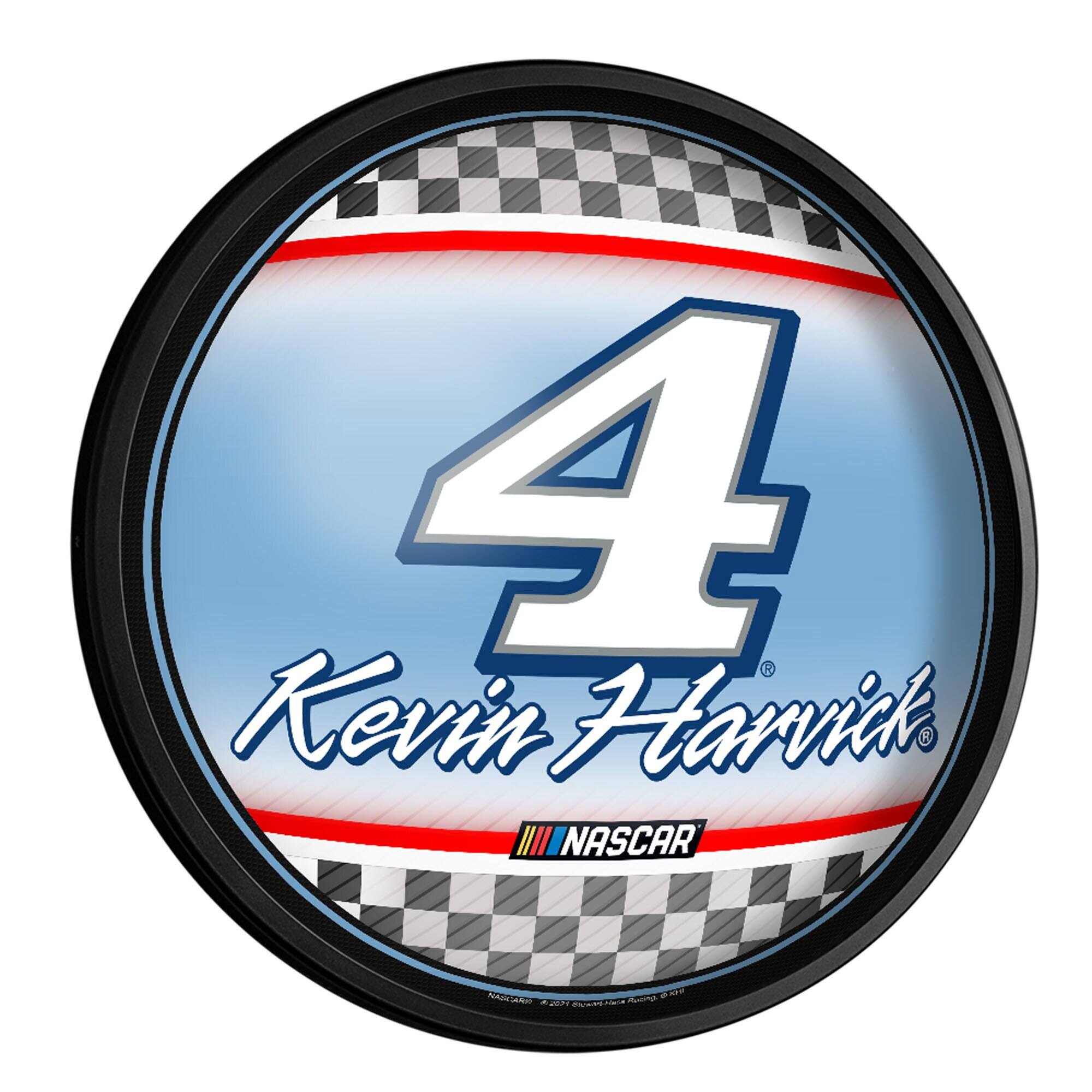 Kevin Harvick 18'' Round Slimline Illuminated Wall Sign