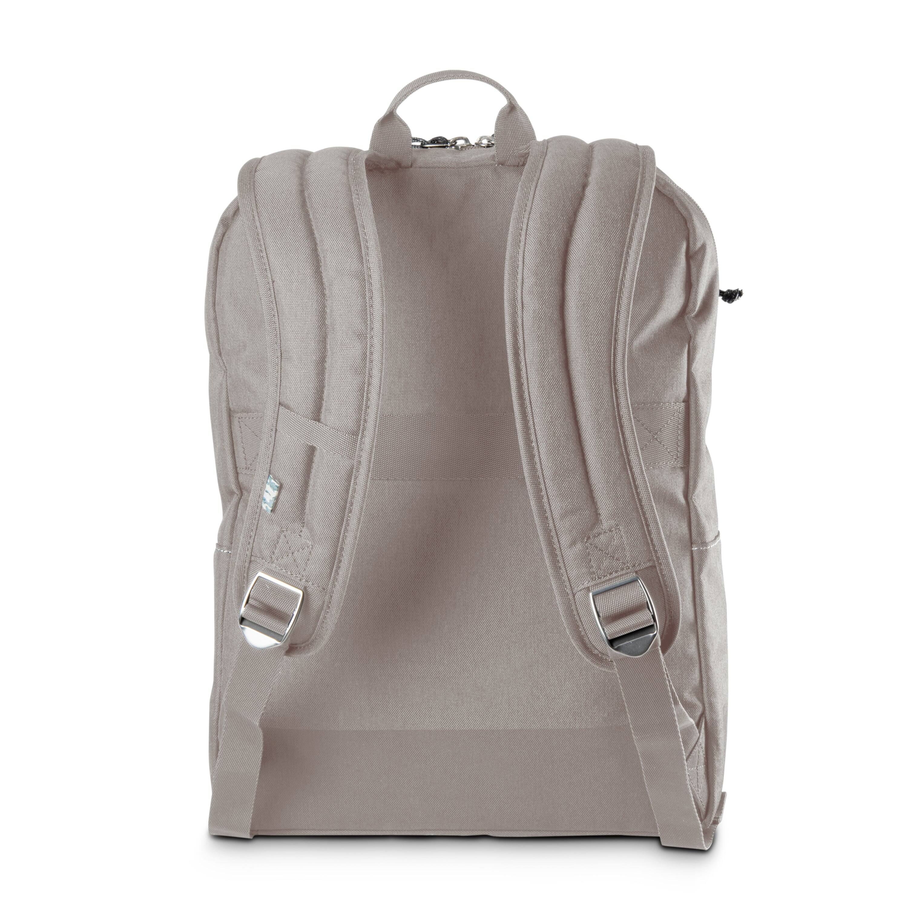 Back. Skyway - Rainier Softside 16L Simple Backpack, Zion Gray - Zion Gray.