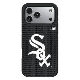 Keyscaper - MLB - Chicago White Sox iPhone Text Backdrop Design Bump Case - 15 - Multicolor