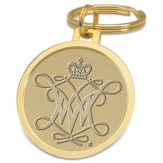 Front. Jardine - Gold William & Mary Tribe Team Logo Split-Wire Key Ring - Gold.