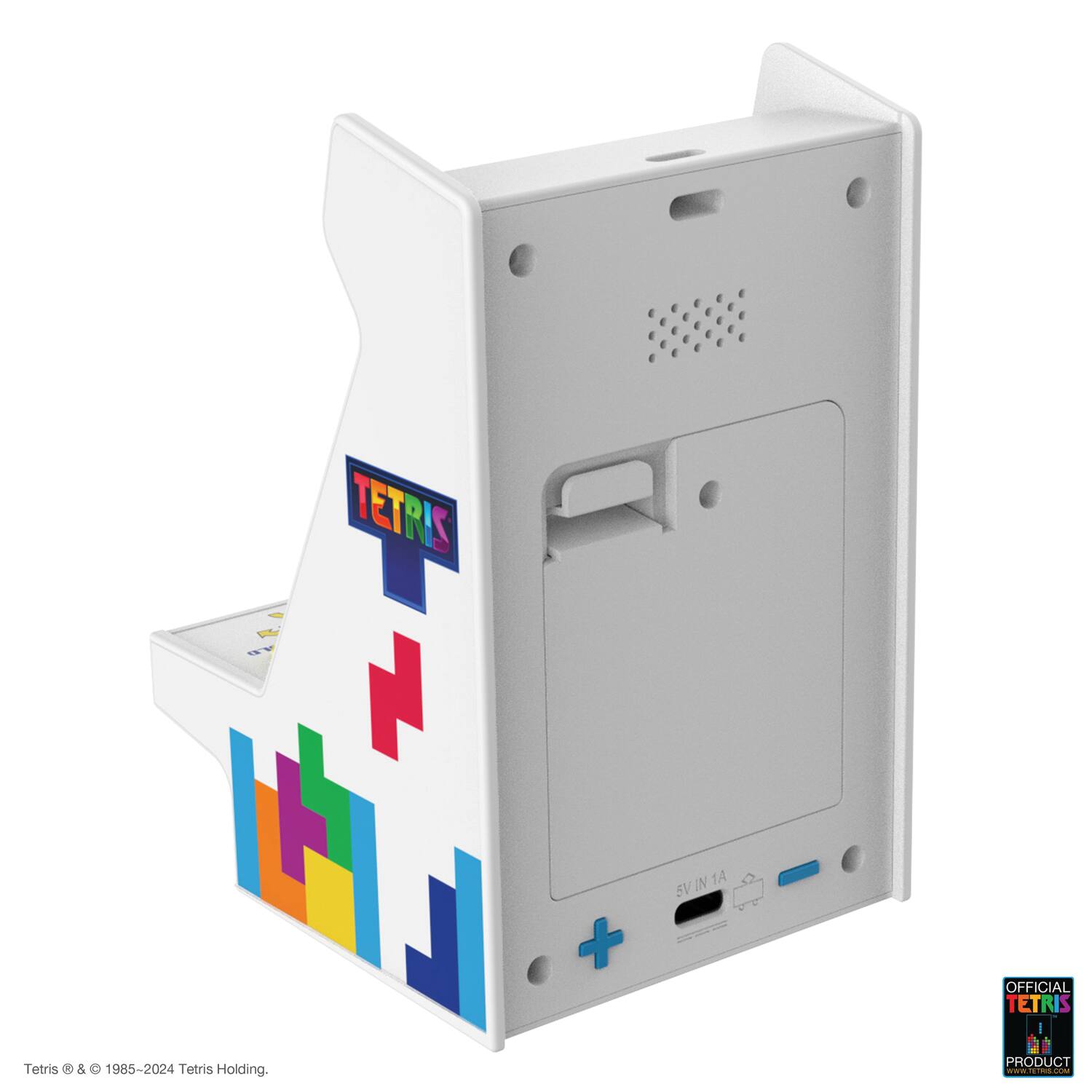 Tetris © & ® 1985-2024 Tetris Holding.

TETRIS

OFFICIAL TETRIS PRODUCT

5V IN 1A