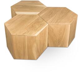 Meridian Furniture - Eternal Natural Coffee Table - Brown