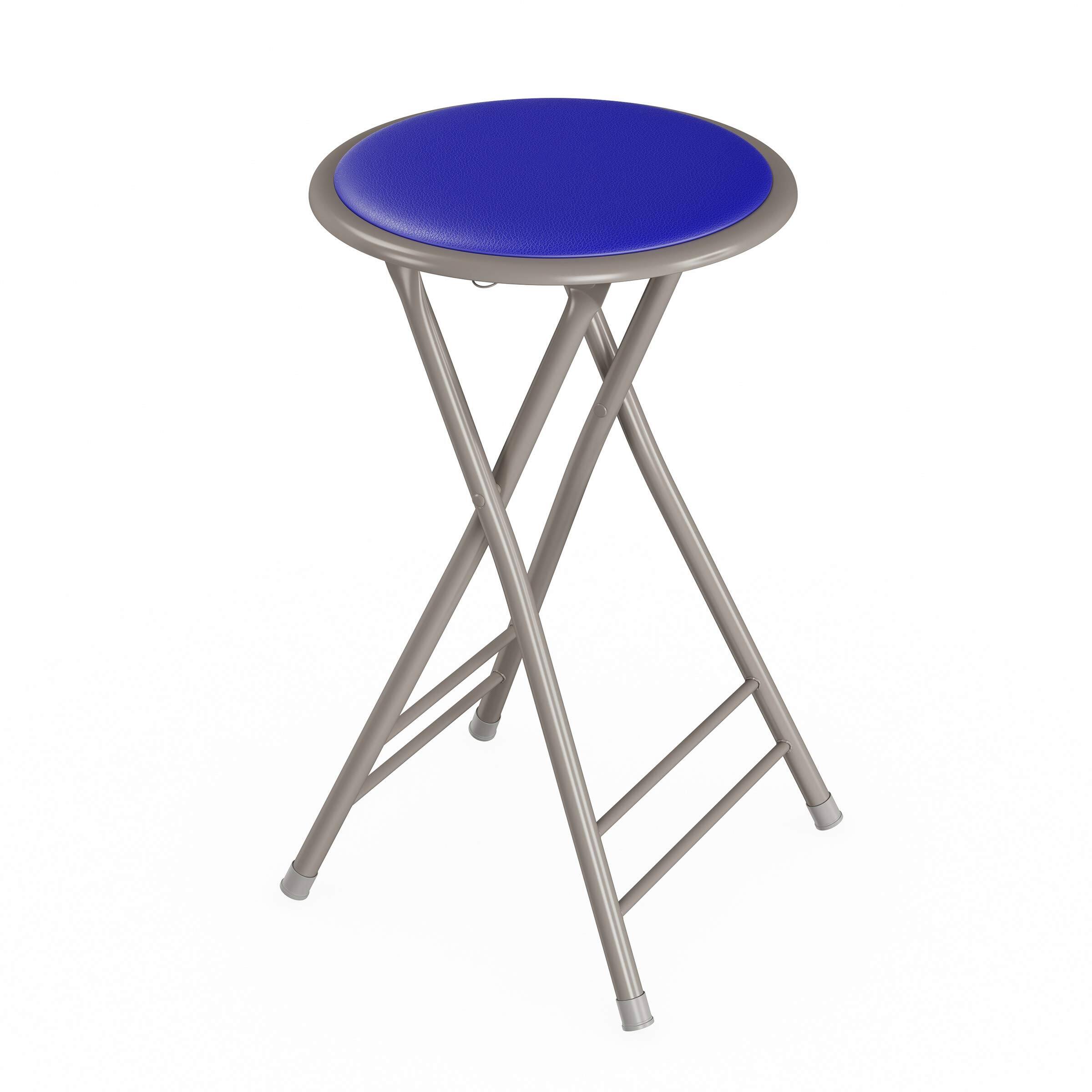Royal Blue Single Stool