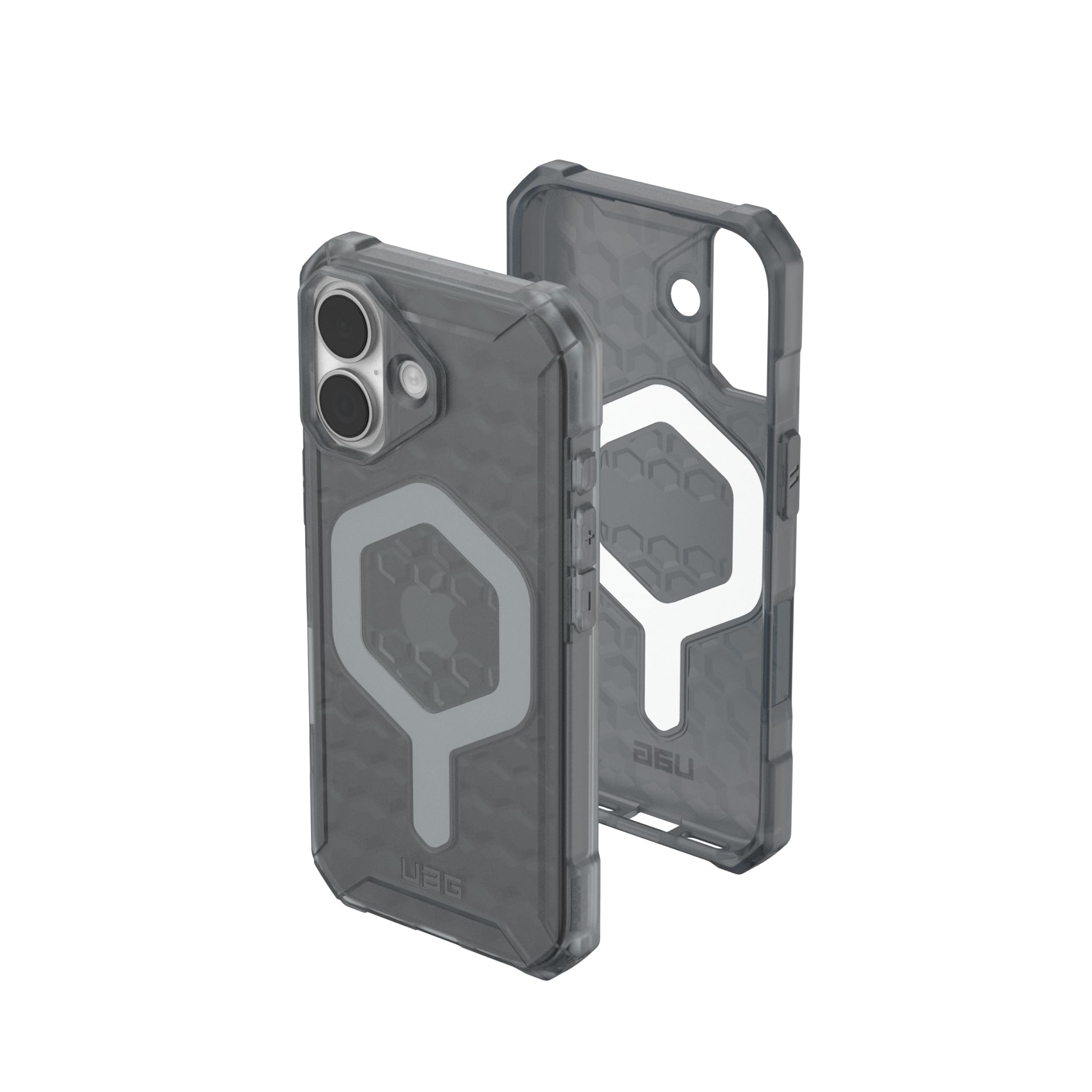 UAG - iPhone 17 Case with MagSafe, Ergonomic Design, Enhanced Corner Protection, Anti-Slip Grip Cover, Essential Armor - Ash