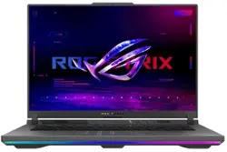 ASUS - ROG Strix G16 16" 2.5K 240Hz Gaming Laptop - AMD Ryzen 9 9955HX3D with 32GB RAM - NVIDIA GeForce RTX 5070 Ti - 1TB SSD - Eclipse Gray - Front_Zoom