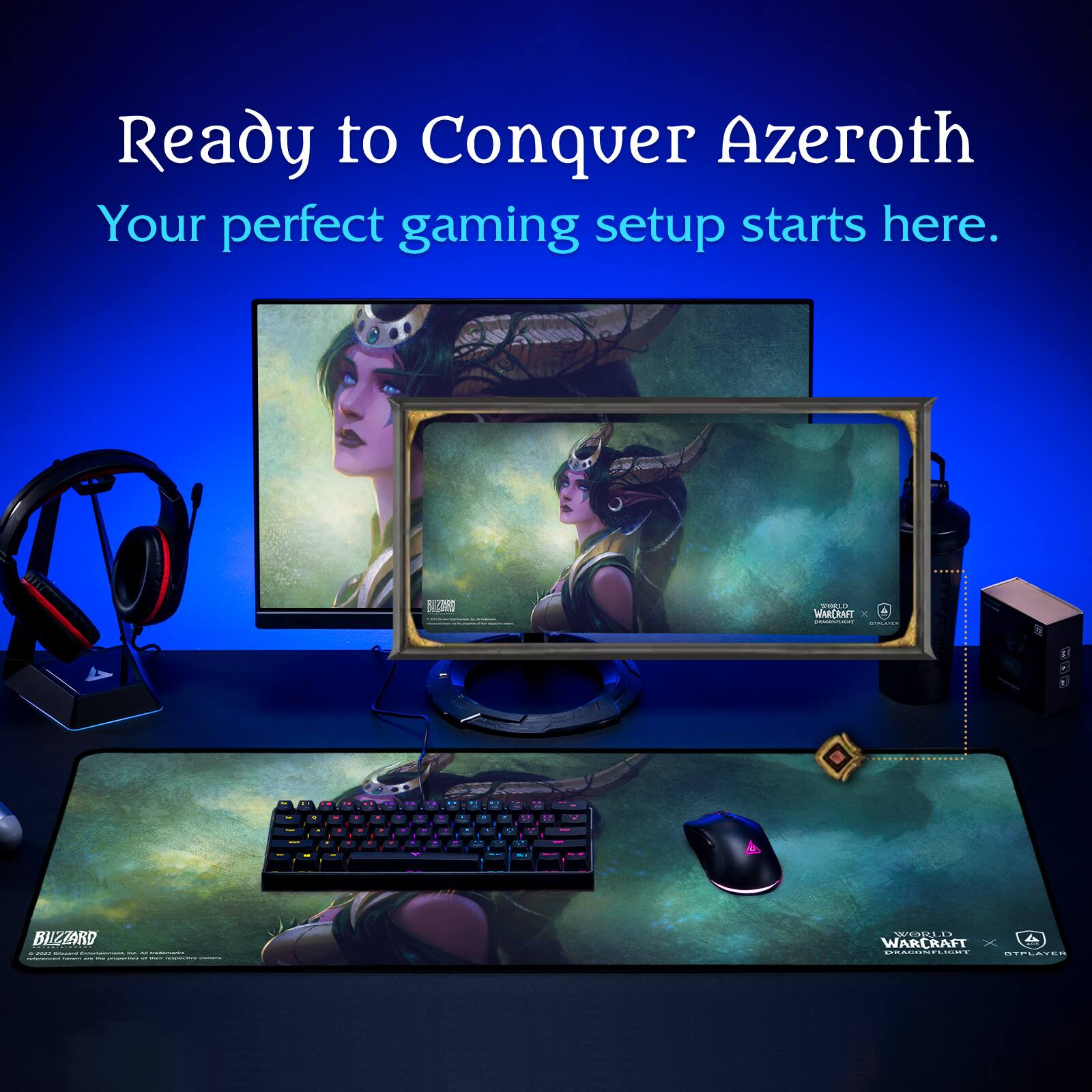 Ready to Conquer Azeroth  
Your perfect gaming setup starts here.