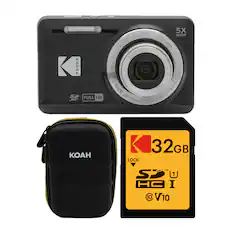 KODAK SP FULL HD XC 5X Aspheric Zoom WIDE PIXPRO Lens 5X 5XWIDE 7:3.9-6.3 28-140mm (Equivalent) 32GB SDHC LOCK TM S U I V10