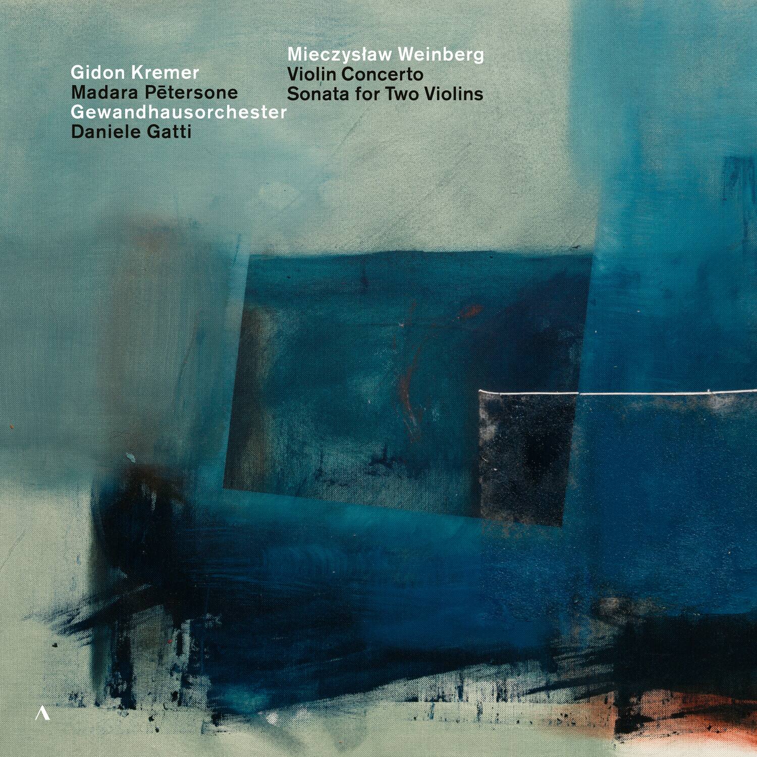 Mieczysław Weinberg  
Violin Concerto  
Sonata for Two Violins  

Gidon Kremer  
Madara Pētersonē  
Gewandhausorchester  
Daniele Gatti