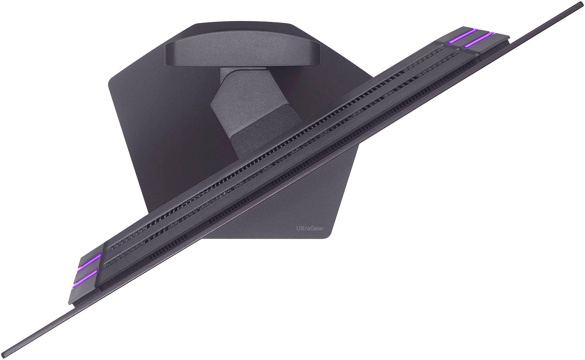 Alt View 13. LG - UltraGear 27" OLED QHD 480Hz 0.03ms NVIDIA G-SYNC, AMD Freesync Premium Pro Gaming Monitor (HDMI x2, DisplayPort, USB) - Black.