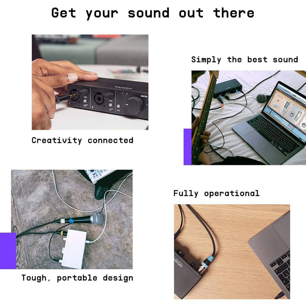 Get your sound out there

- Creativity connected
- Simply the best sound
- Fully operational
- Tough, portable design