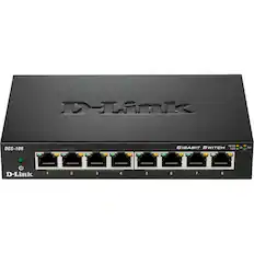 D-Link DGS-108 18/100 GIGABIT SWITCH 1000 LA Act D-Link 1 2 3 4 5 6 7 8