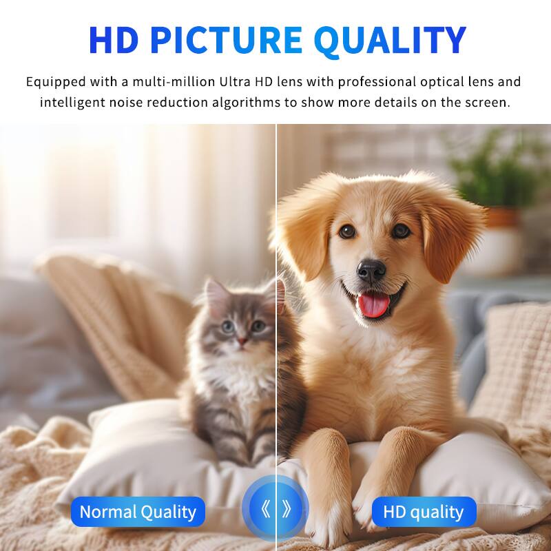 HD PICTURE QUALITY

Equipped with a multi-million Ultra HD lens with professional optical lens and intelligent noise reduction algorithms to show more details on the screen.

Normal Quality

HD quality