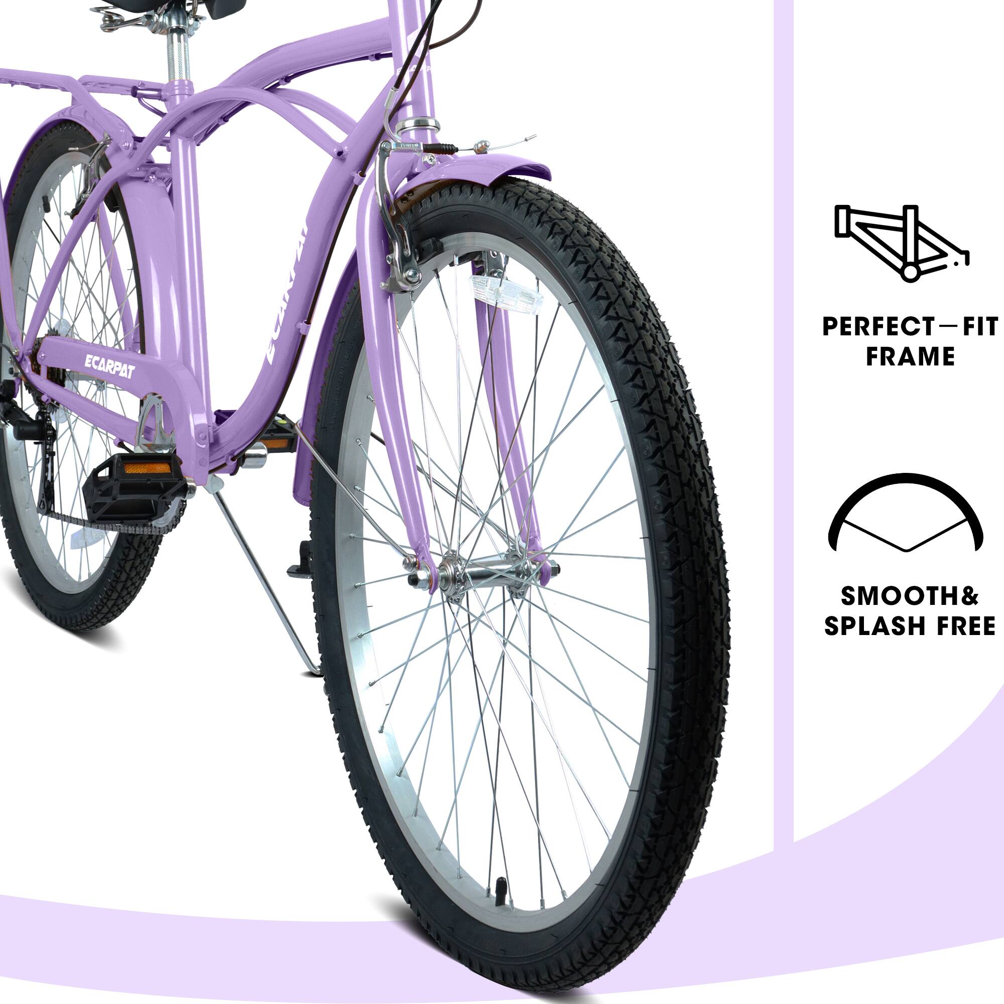 ECARPAT BICYCLE - PERFECT FIT FRAME  
SMOOTH & SPLASH FREE