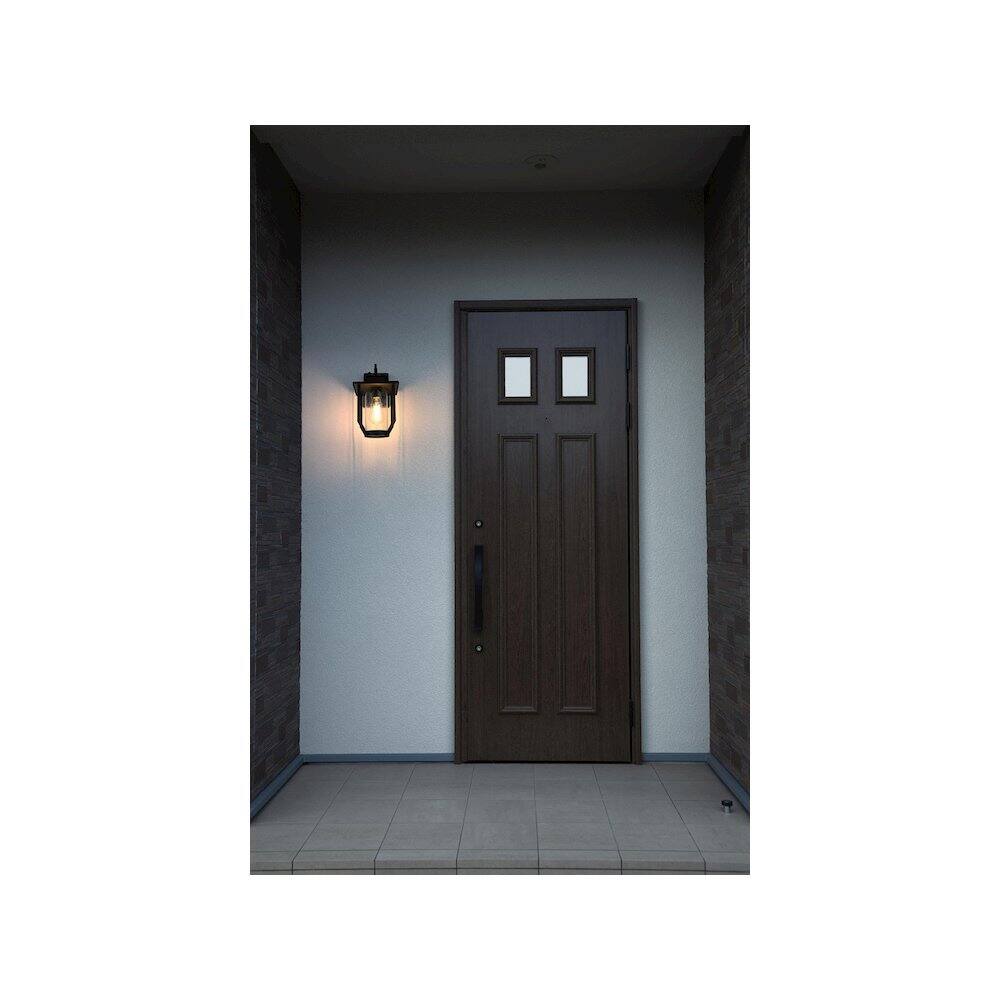 Alt View 4. Elegant Lighting - Sepviva 7 inch Outdoor Pendant in Black - Black.
