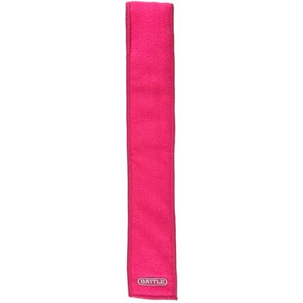 Front. Battle Sports - Battle Sports Adult Streamer Football Towel - Pink - Pink.