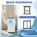 Quick Installation
Vertical Sliding Windows
25"-47"
Horizontal Sliding Windows
25"-47"