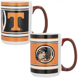 Indigo Falls - Tennessee Volunteers 15oz. Home & Away 2-Pack Mug Set - Multicolor