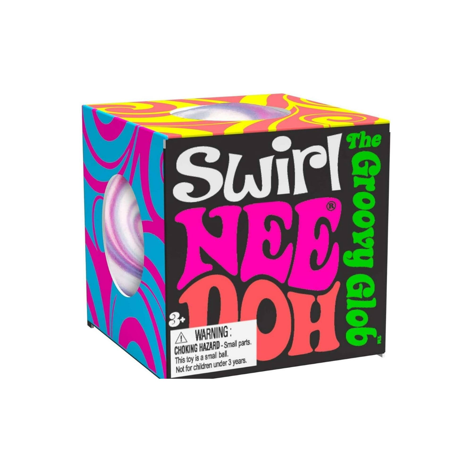 The Swirl NEE DOH!  
The Groovy Glob  

WARNING: CHOKING HAZARD - Small parts. This toy is a small ball. Not for children under 3 years.