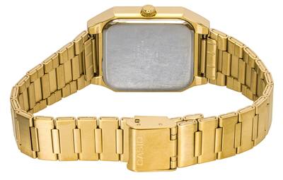 Casio Standard Analog Stainless Steel Gold Dial Quartz MTP B185G Casio Standard Analog Stainless Steel Gold Dial Quartz MTP B185G