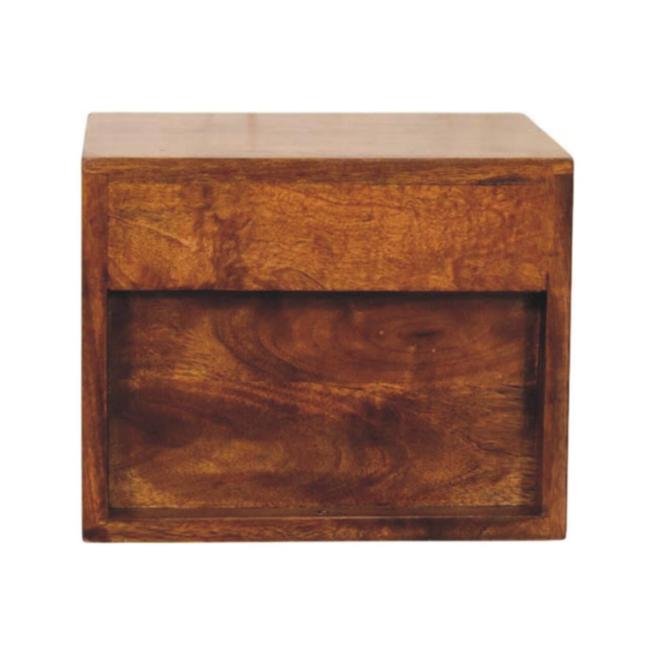 Alt View 5. Artisan Furniture - Artisan Furniture Solid Wood Solis 2-Drawer Chestnut Wall Mounted Nightstand - Chestnut.