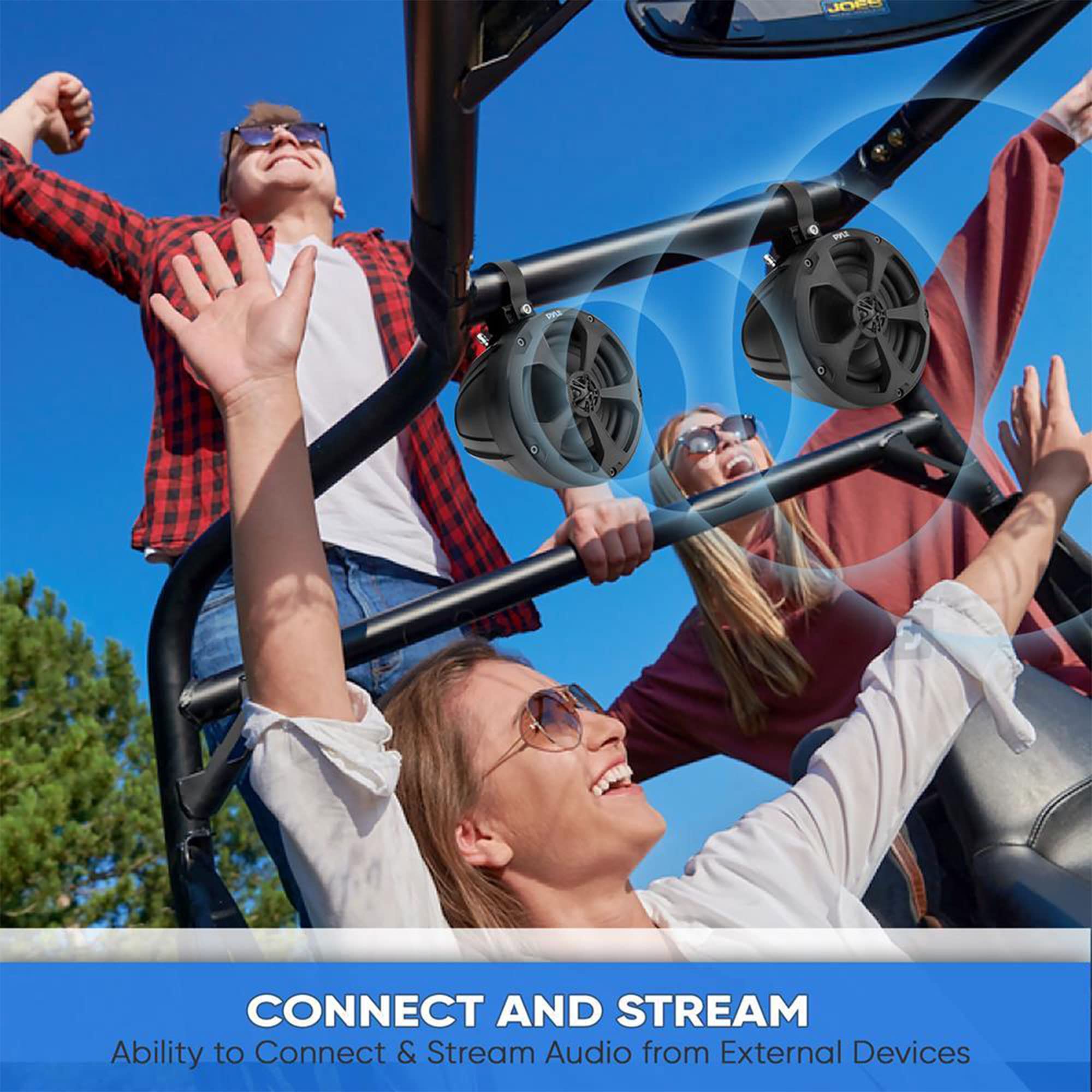 JOFE VPA CONNECT AND STREAM  
Ability to Connect & Stream Audio from External Devices