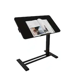 FlexiSpot - 28 x 16 in H7 Pro Adjustable Height Side Table with Tilting Desktop - Black