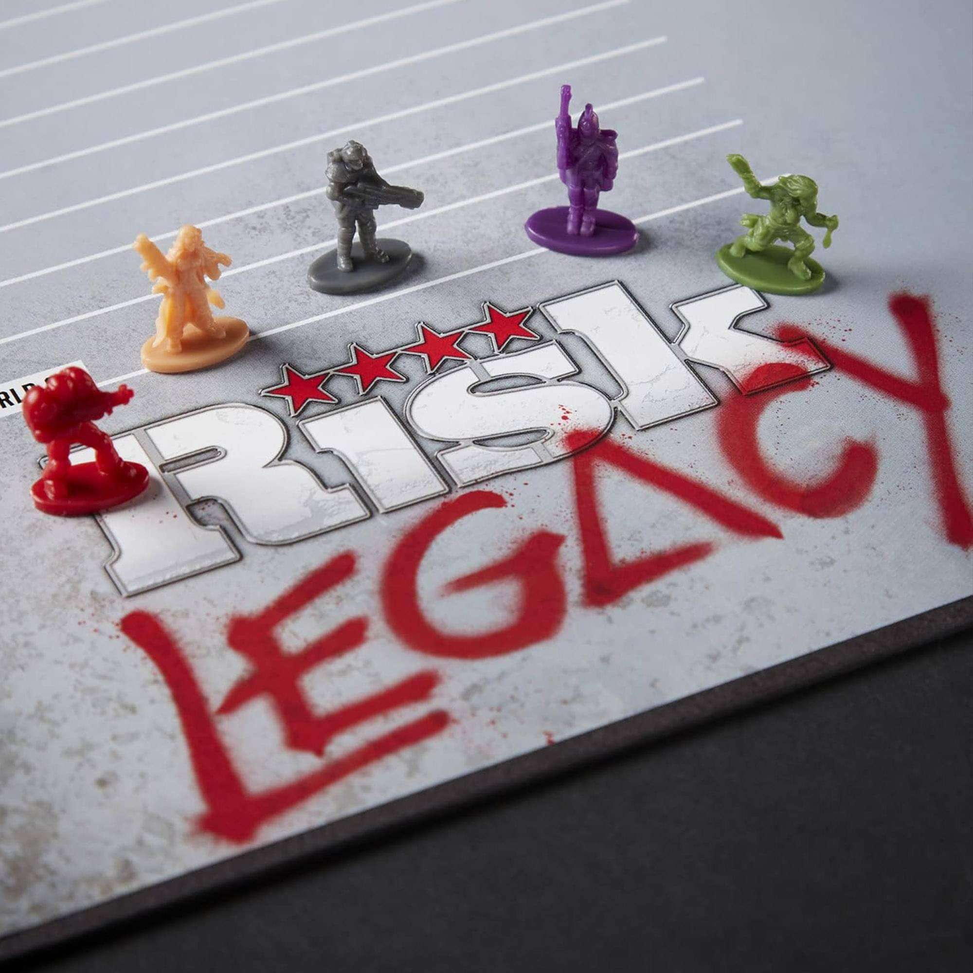 Alt View 2. Hasbro - Risk Legacy Strategy Tabletop Game - Multi-Colored.