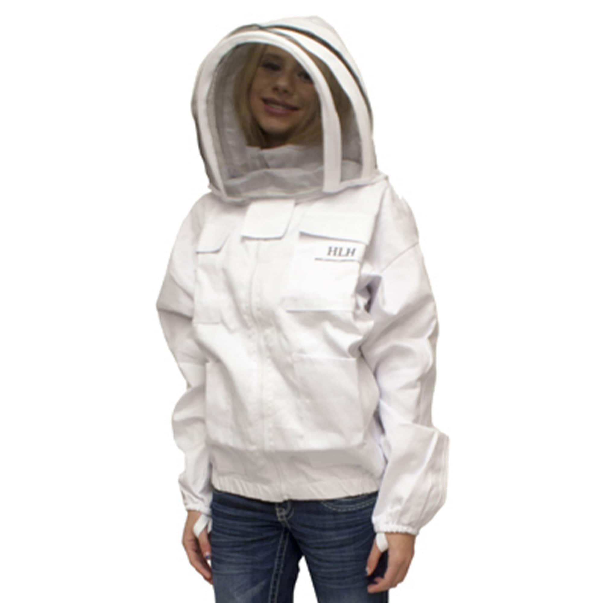 Master Rancher - Harvest Lane Honey Beekeeping Jacket with Fencing Veil Headpiece, Large - White price history on PriceWatchPro