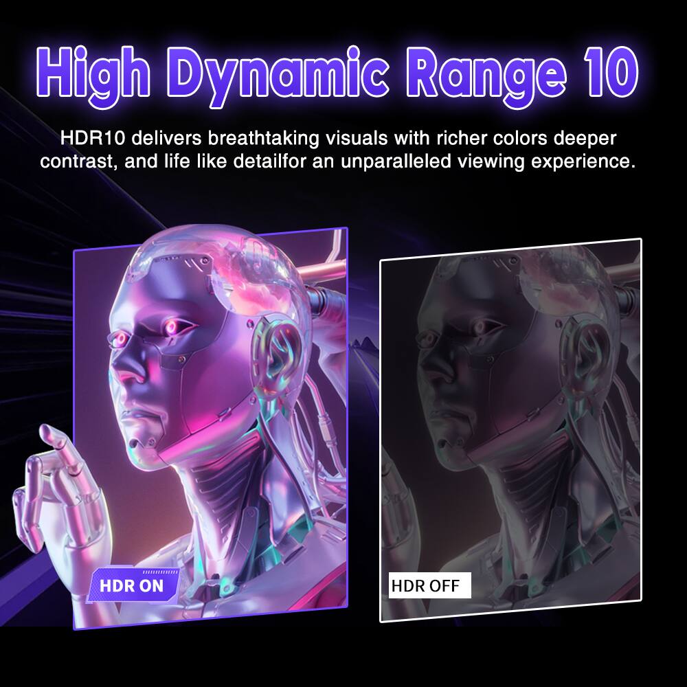 Alt View 1. Viewedge - Viewedge 24 Inch Gaming Monitor FHD 144hz, VA 1ms 1080p 100% sRGB, HDMI & VGA Port, Support Wall Mount - Black.