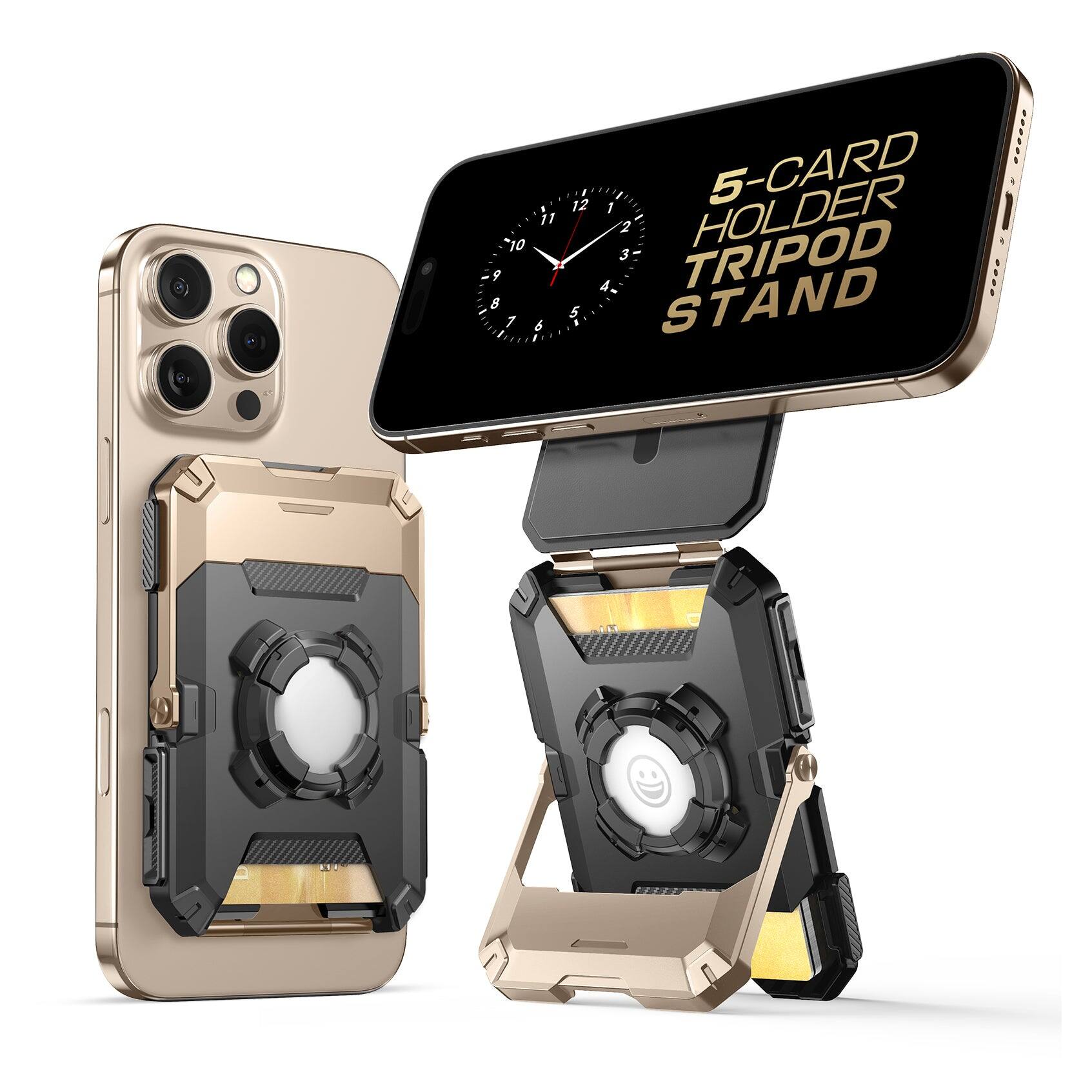 5-CARD HOLDER TRIPOD STAND