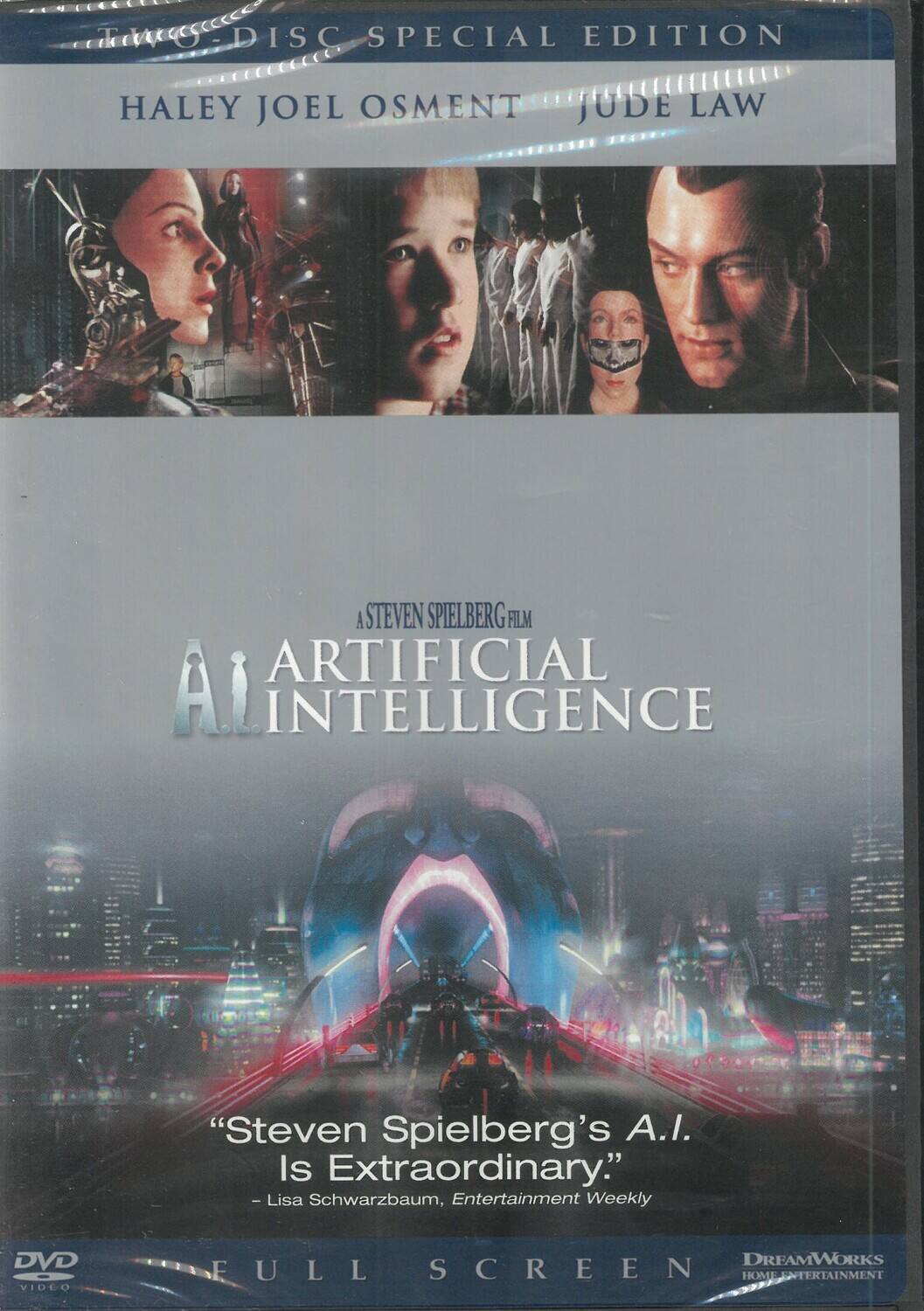 Front. A.I. Artificial Intelligence   - DVD.