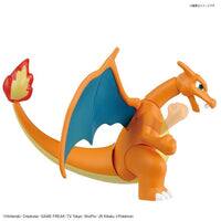 Alt View 1. Bandai - Bandai Hobby - Pokemon - Pokemon Select Series 43 Charizard & Dragonite Model Kit Set.
