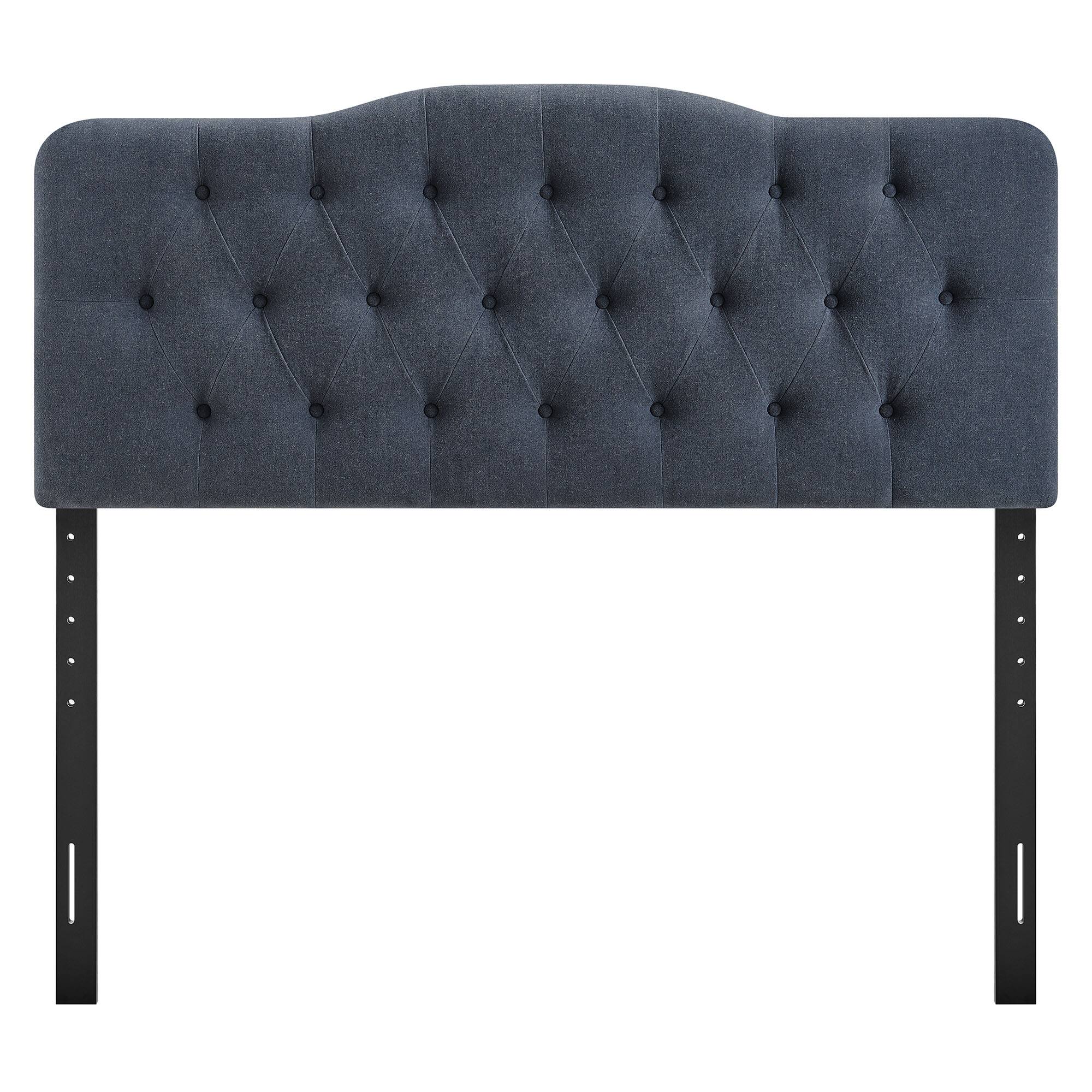 Alt View 2. Modway - Annabel Upholstered Headboard by Modway - Denim.