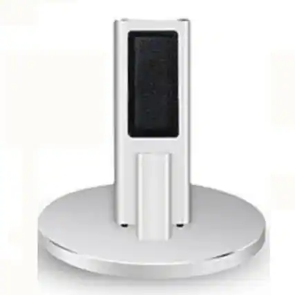 Front. Kitcheniva - Compact Charging Dock Station for iPhone 5 6 7 Series Phone Stand Silver - Silver.