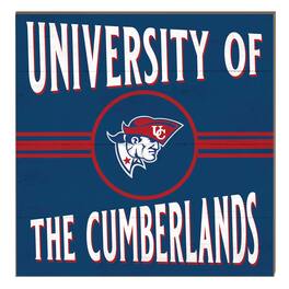 Jardine - Cumberlands Patriots 10" x 10" Retro Team Sign - Red