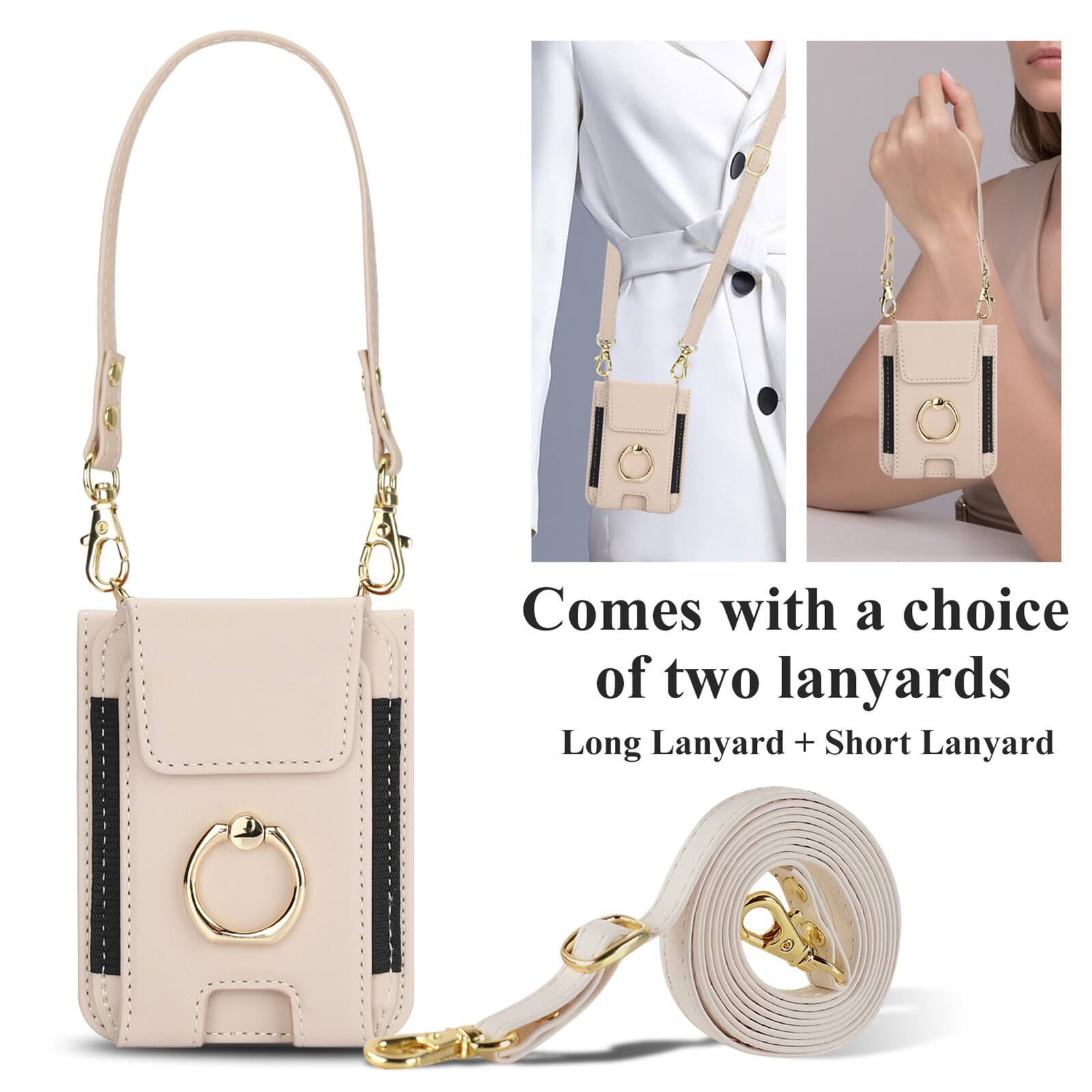 Comes with a choice of two lanyards  
Long Lanyard + Short Lanyard