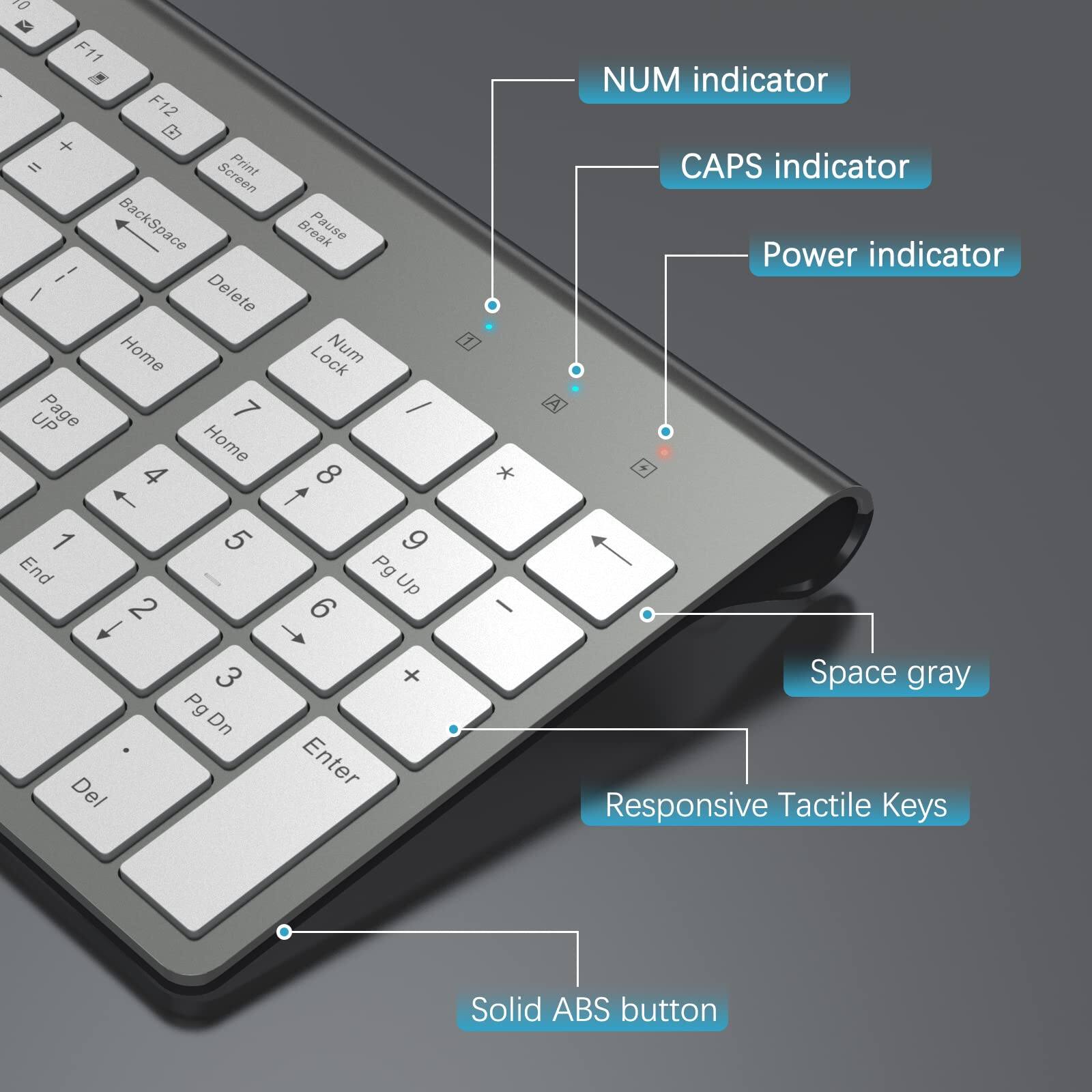 Live At Space Wireless And Mouse J Slim Combo Portable Comfortable ...