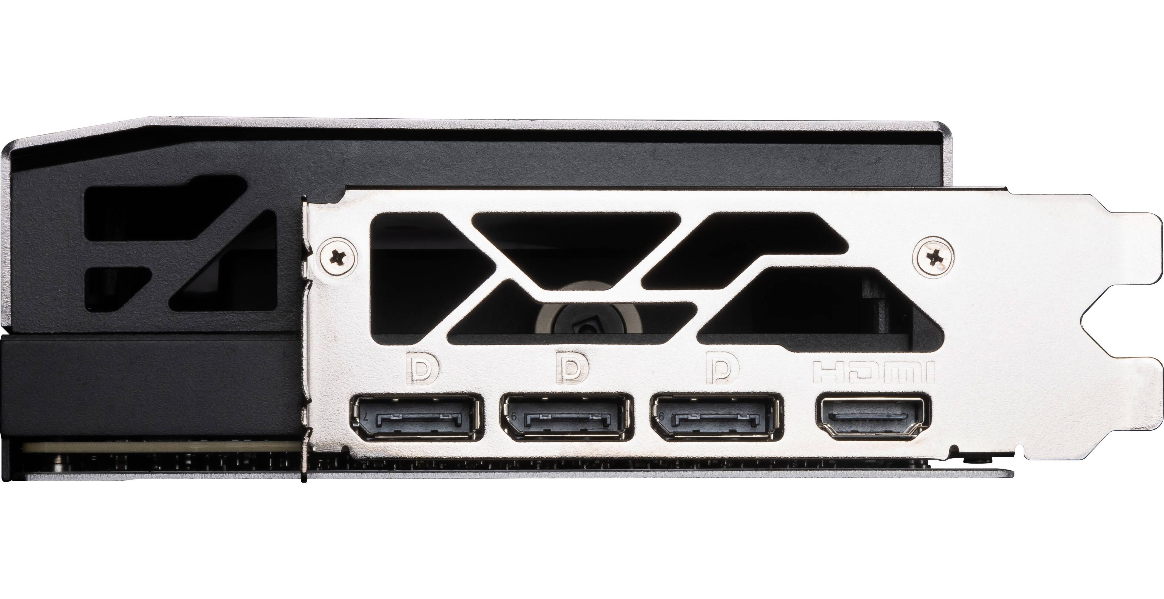 The text on the image reads "DVI-D DVI-D DVI-D HDMI." This indicates that the device has three DVI-D ports and one HDMI port.