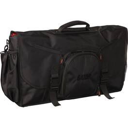Gator - Messenger Bag for DJ MIDI Controllers up to 25 Inches with Laptop and Headphone Storage