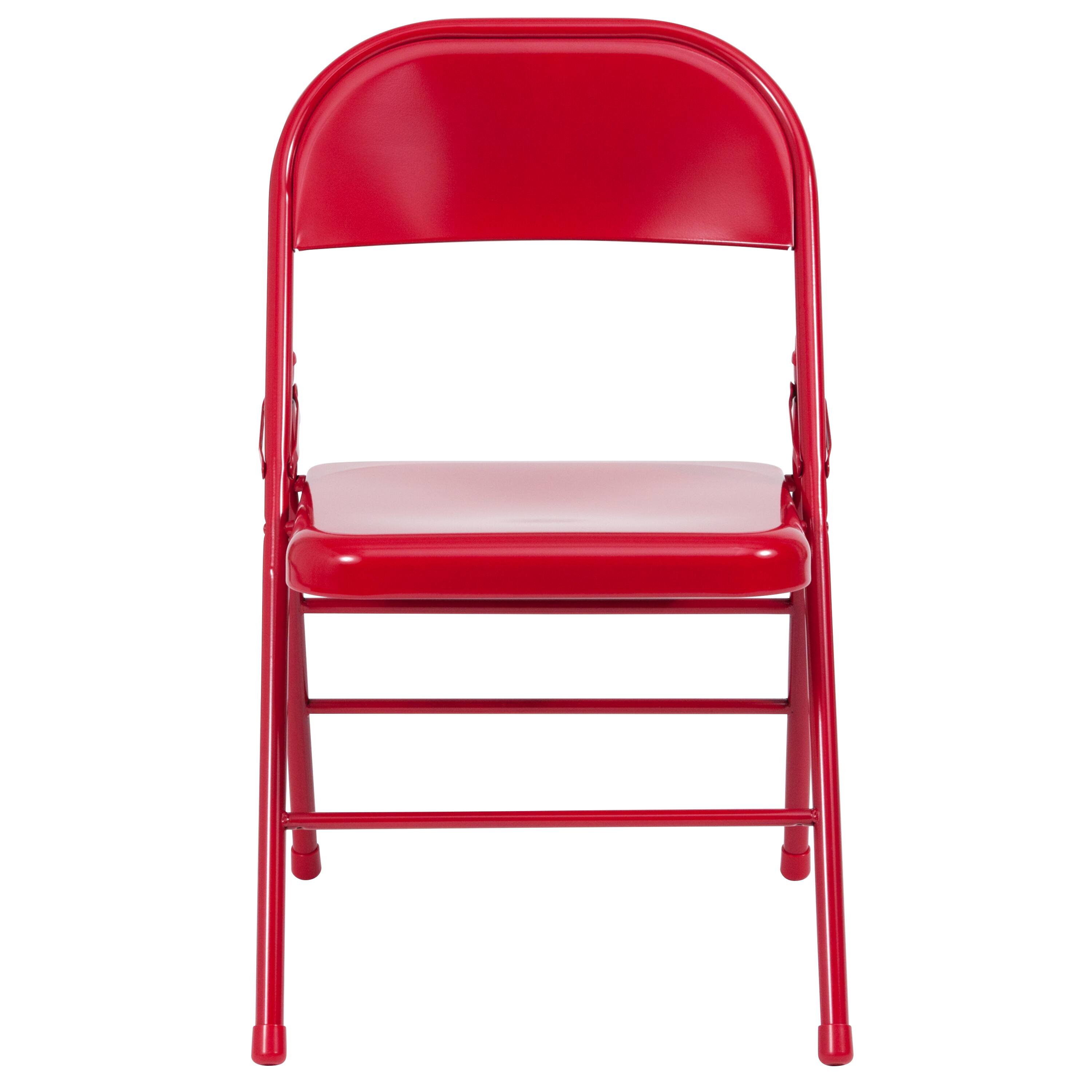 Alt View 11. Alamont Home - Hercules Folding Chair - Red.