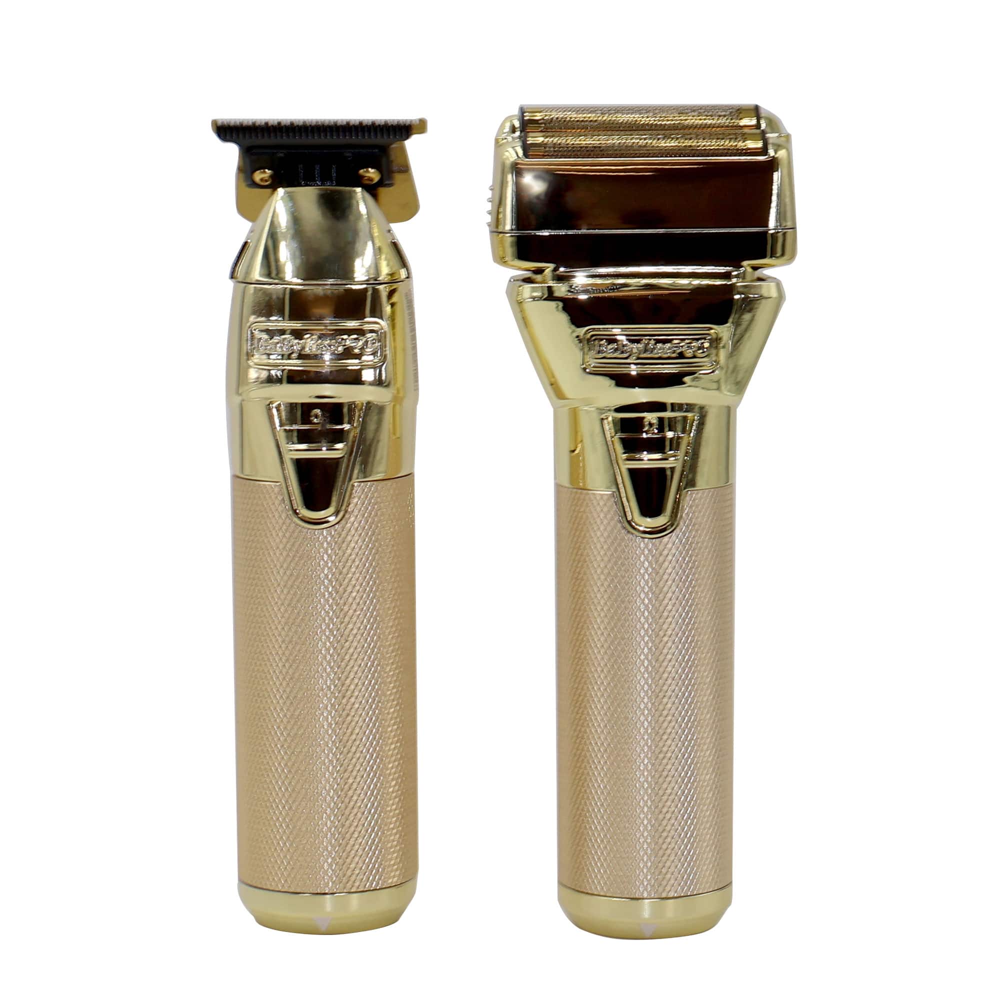 Babyliss - Pro FXONE GOLDFX Limited Edition Prepack - Outlining Trimmer and Double Foil Stick Shaver FX1FSTGPK - Gold