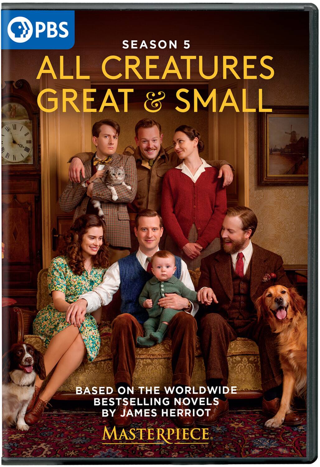 Front. All Creatures Great & Small: Season 5 (Masterpiece) - DVD.