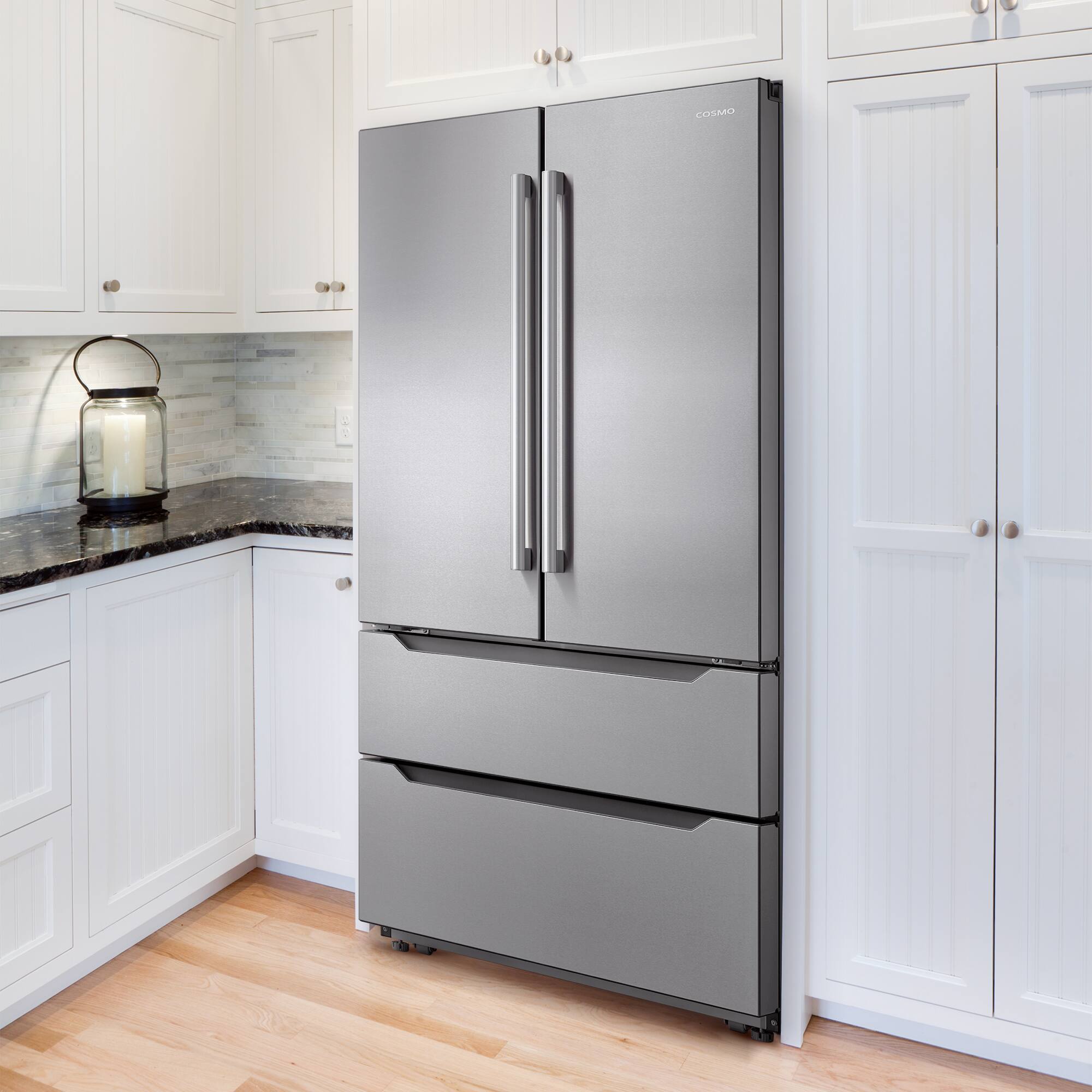 COSMO COS FDR225RHSS G 36 in. Lumin Collection 22.5 cu. ft