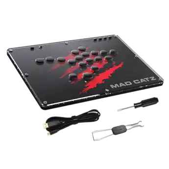 Mad Catz N.E.K.O. All Button Arcade Controller,Compatible with PS4 Mad Catz N.E.K.O. All Button Arcade Controller,Compatible with PS4