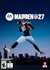 EA SPORTS MADDEN NFL 27
INTERNET CONNECTION REQUIRED FOR PRODUCT ACTIVATION
EVERYONE
PC DIGITAL DOWNLOAD
E ESRB
NO DISC INCLUDED
NFLPA