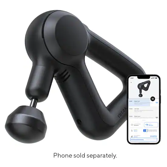 Therabody Theragun Prime Bluetooth App Enabled Massage Gun 4 Attachments 30lbs Force Latest Model Black G4 PRIME PKG US Best Buy