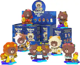 PopMarket - Mighty Jaxx - Kwistal - LINE Horoscope Series Primus US Blind Box (One Random Figure per Perchase) - Collectibles - Multicolor