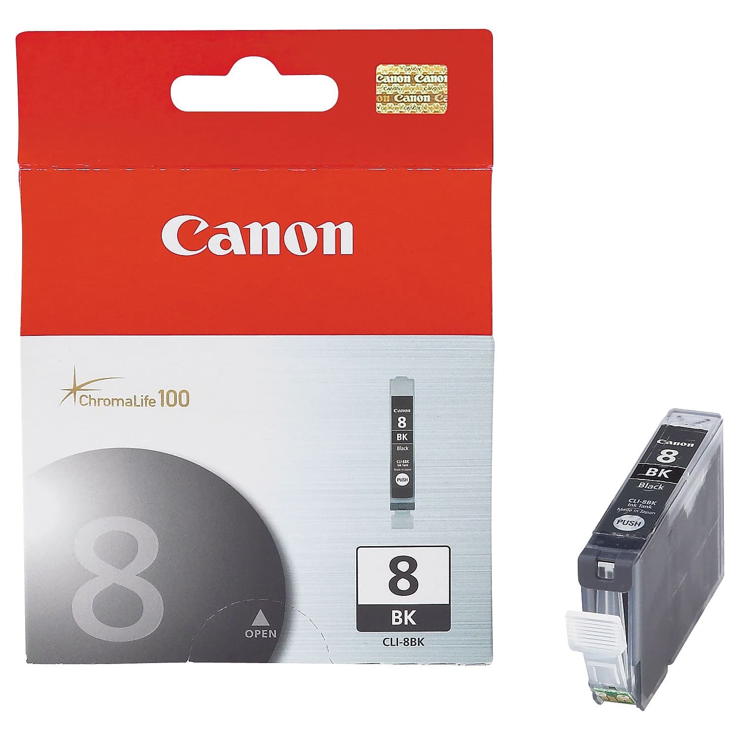 Canon - 8 Standard Yield Ink Cartridge (0620B002AA) - Black